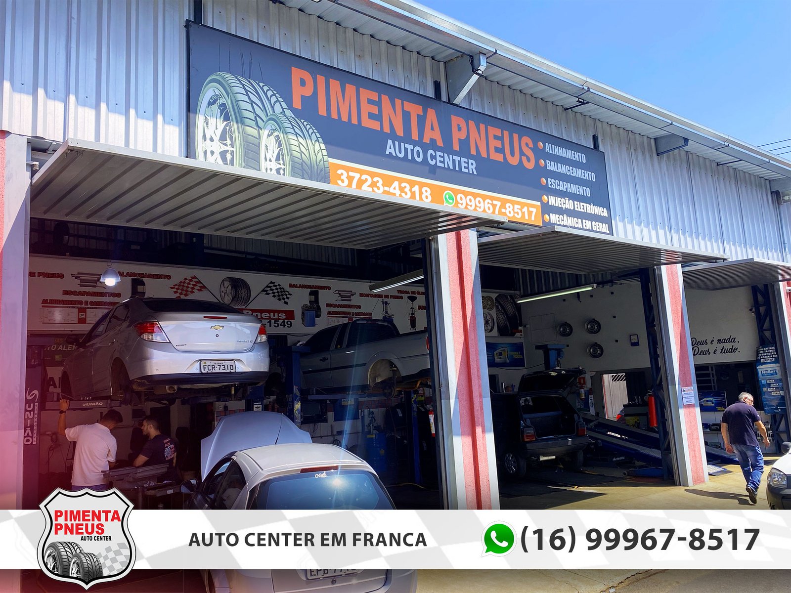Pimenta Pneus Auto Center em Franca